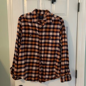 J. Crew flannel shirt. Large.
